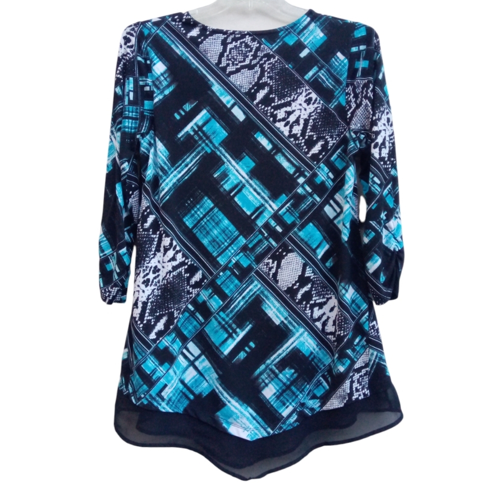 Style & Co knit tunic top sz M - Picture 2 of 9